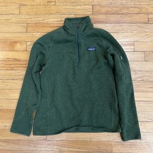 Patagonia womens green better sweater